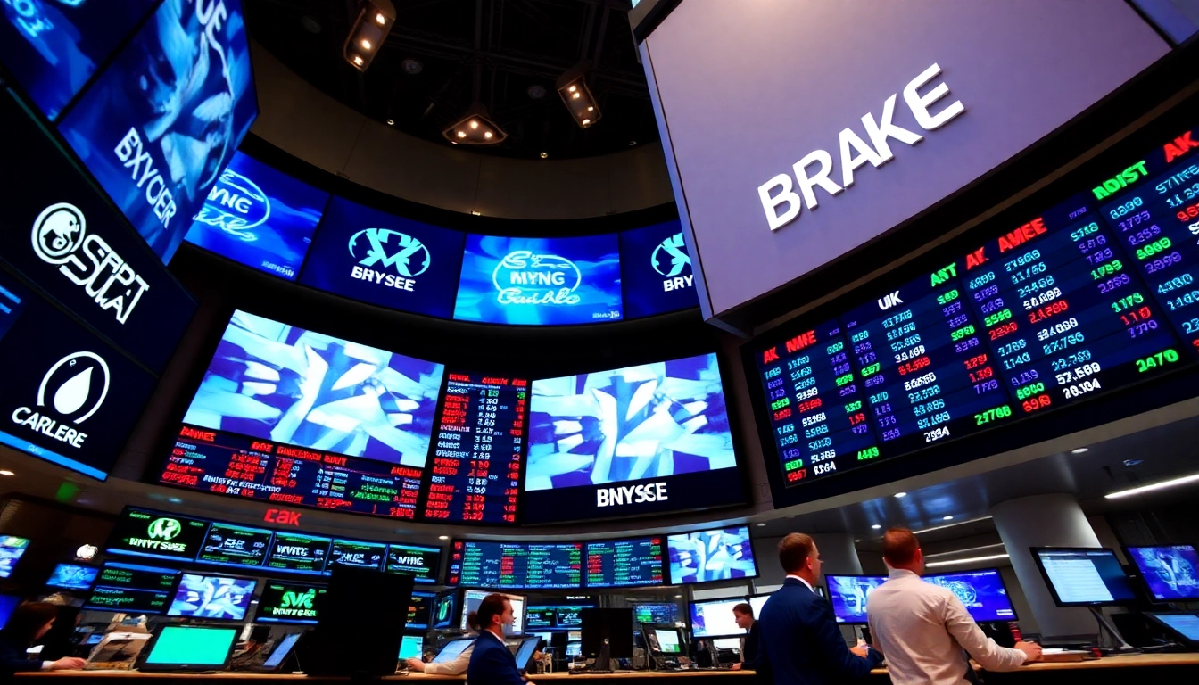 Up-to-date UK Stock Market News insights with traders analyzing real-time data and market trends