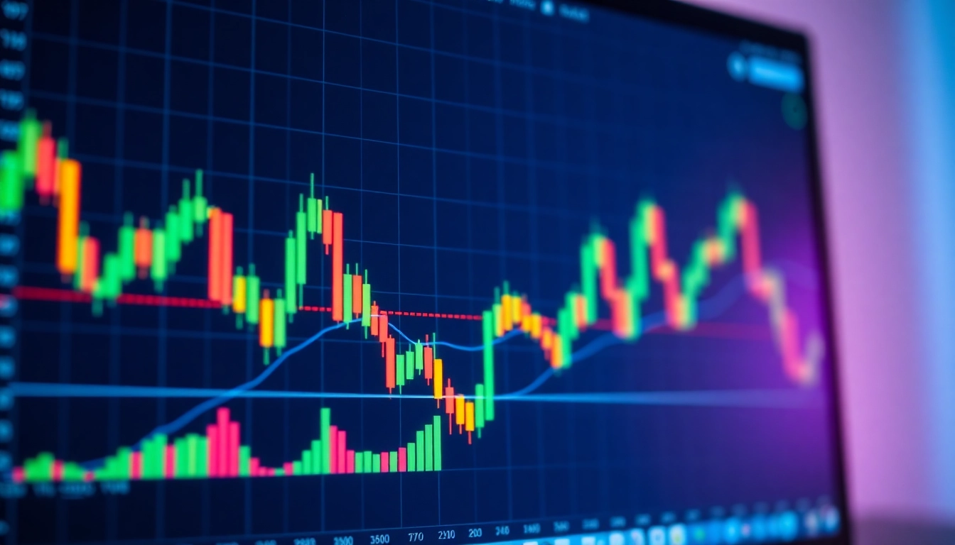 Trading view platform showcasing detailed market charts and analysis tools for traders and investors